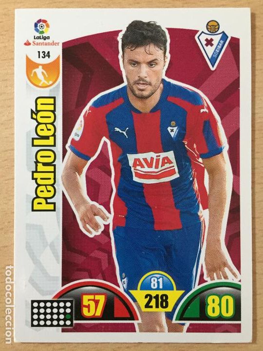 Cromos de f&uacute;tbol: 2017-2018 - 134 PEDRO LEON - SD EIBAR - PANINI ADRENALYN - Foto 1