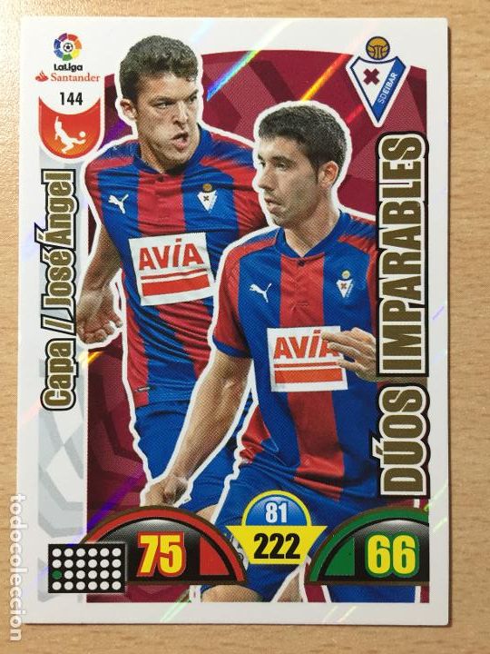 Cromos de f&uacute;tbol: 2017-2018 - 144 DUOS IMPARABLES - SD EIBAR - PANINI ADRENALYN - Foto 1