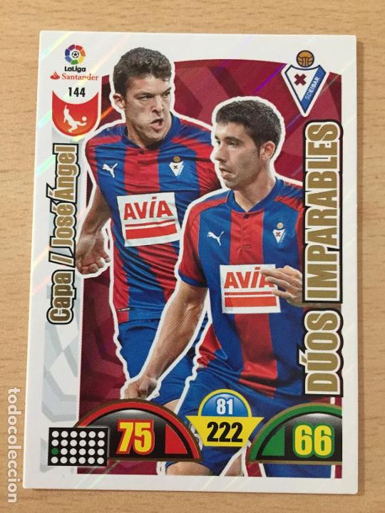 Cromos de f&uacute;tbol: 2017-2018 - 144 DUOS IMPARABLES - SD EIBAR - PANINI ADRENALYN - Foto 1