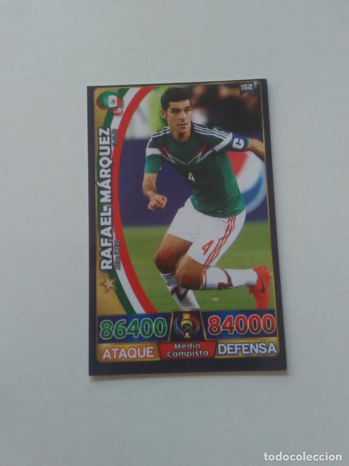 Cromos de Futebol: 152 RAFA M&Aacute;RQUEZ M&Eacute;XICO CROMO TARJETA F&Uacute;TBOL CARDTOON PERU COPA AM&Eacute;RICA CENTENARIO 2016