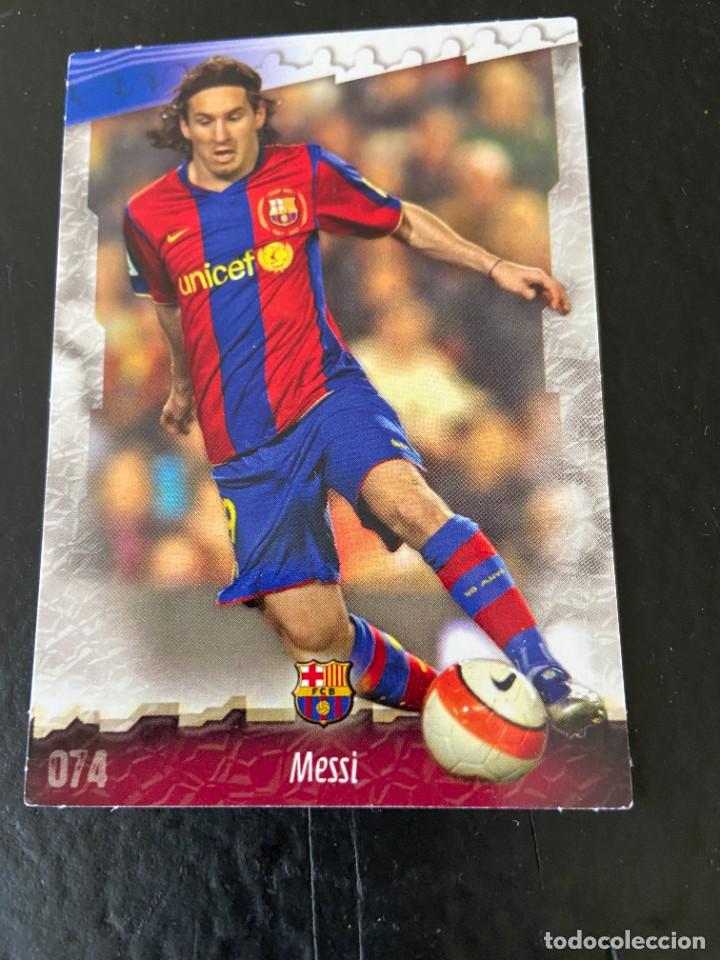 Cromos de f&uacute;tbol: messi 2009 buen estado - Foto 1