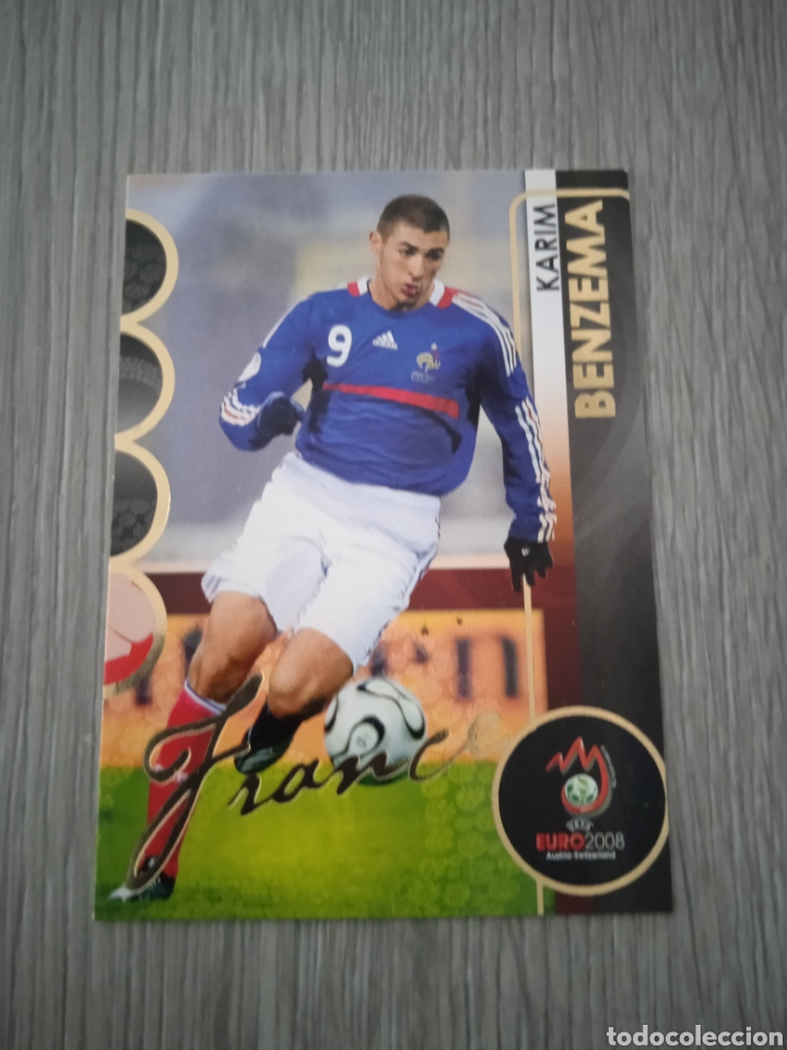 Cromos de F&uacute;tbol: Rookie Benzema UEFA euro 2008