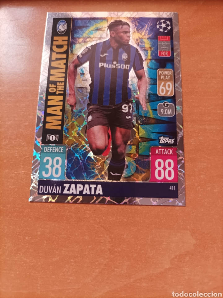 Cromos de F&uacute;tbol: Duvan Zapata 411 Atalanta Topps Match Attax 2021/22 21-22