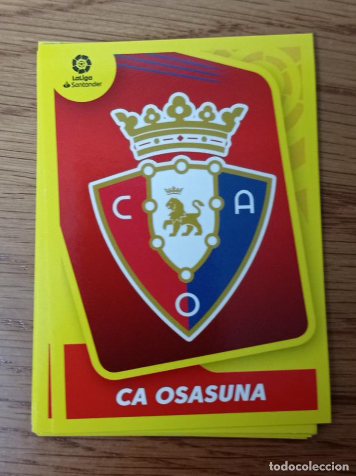 Figurine di Calcio: CROMO FUTBOL ESCUDOS OSASUNA - LIGA ESTE 2021 2022 21/22