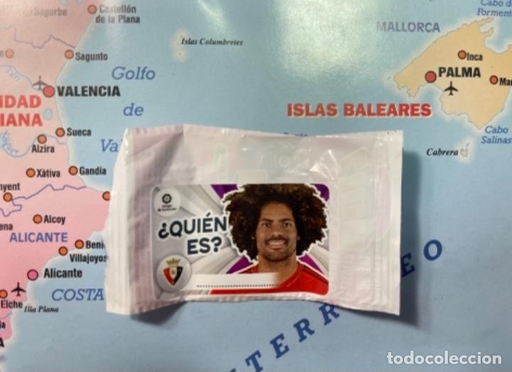 Cromos de f&uacute;tbol: Cromos chicle liga este 21-22 2021-2022, quien es, Aridane del Osasuna