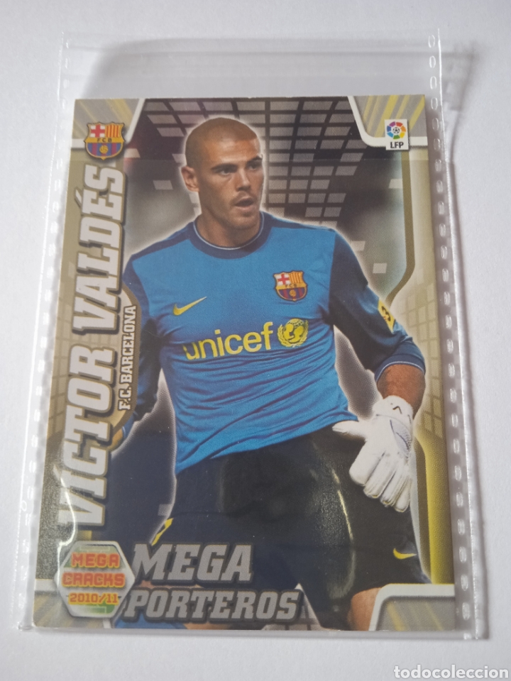Cromos de f&uacute;tbol: Cromo de Vald&eacute;s MEGACRACKS 10-11 - Foto 2