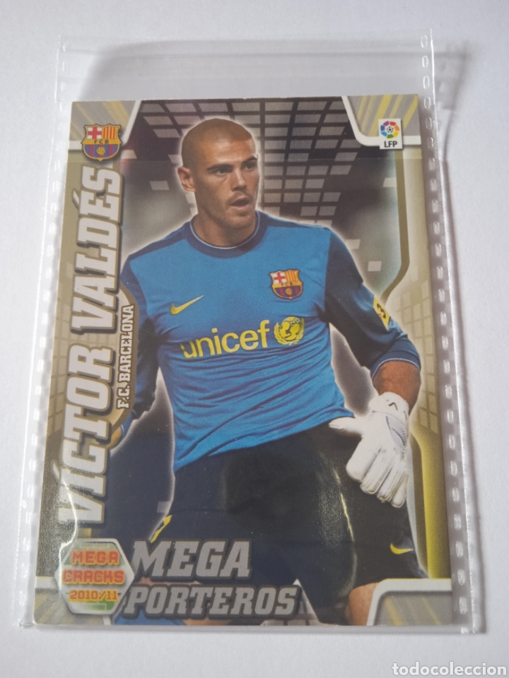 Cromos de f&uacute;tbol: Cromo de Vald&eacute;s MEGACRACKS 10-11 - Foto 1