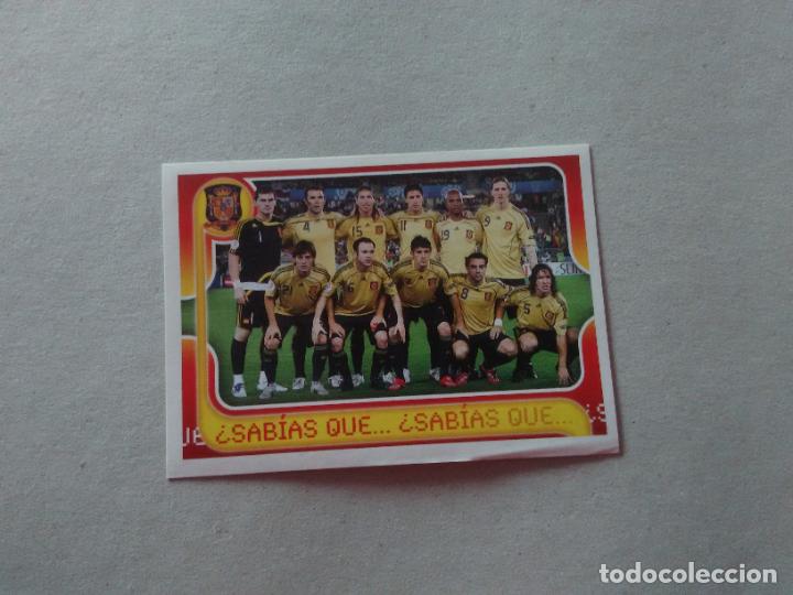 Cromos de F&uacute;tbol: N&ordm; 188 CROMO CAMPE&Oacute;N EQUIPO EURO 08 ESPA&Ntilde;A SELECCI&Oacute;N ESPA&Ntilde;OLA COLECCI&Oacute;N A POR ELLOS A&Ntilde;O 2009 PANINI