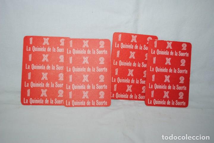 Cromos de f&uacute;tbol: LOTE DE LAS QUINIELAS DE LA SUERTE . - Foto 2
