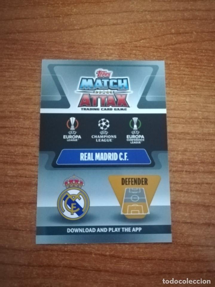 Cromos de f&uacute;tbol: RAPHA&Euml;L VARANE--DEFENSIVE WARRIOR-TOPPS -2021/22 - Foto 2