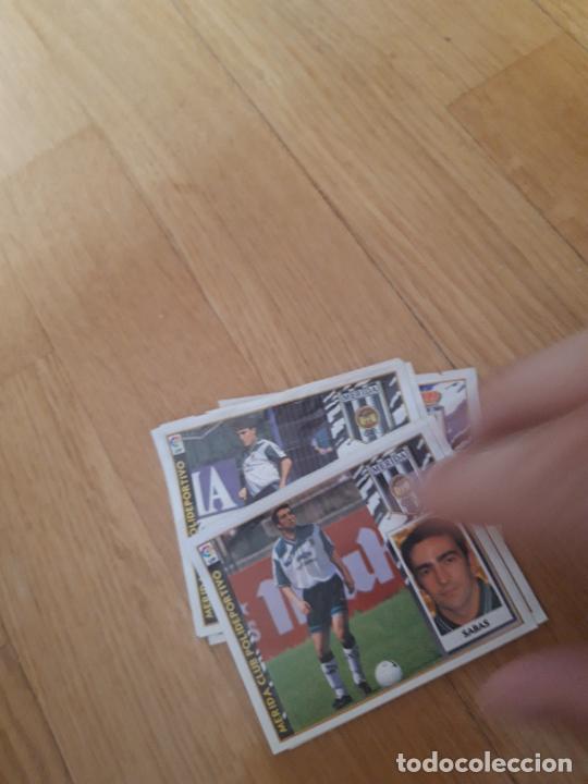 Cromos de f&uacute;tbol: Sabas M&eacute;rida coloca ESTE l 97 98 1997 1998 ventanilla este - Foto 1