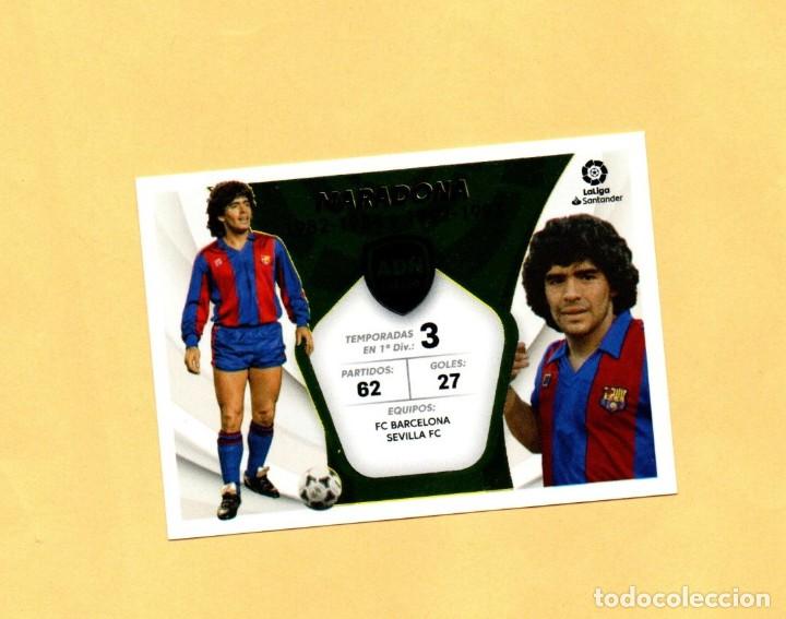 Cromos de F&uacute;tbol: CROMO EDICIONES ESTE 2021-2022 N&ordm; 19 MARADONA ADN LIGA BARCELONA LIGA 21/22 NUEVO DE SOBRE