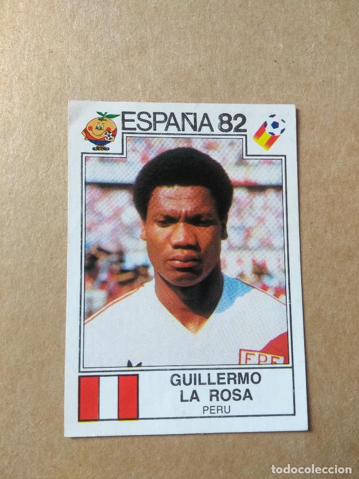 Cromos de f&uacute;tbol: N&ordm; 87 GUILLERMO LA ROSA PERU MUNDIAL ESPA&Ntilde;A 82 1982 PANINI SIN PEGAR