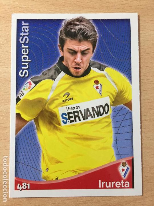Cromos de f&uacute;tbol: 2014-2015 - 481 IRURETA - SD EIBAR - MUNDICROMO - Foto 1