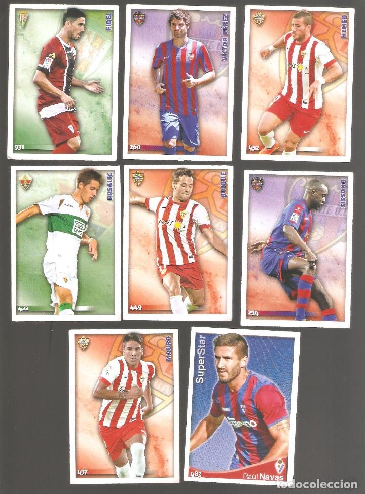 Figurine di Calcio: 1 LOTE DE 8 CROMOS MUNDICROMO FICHAS LIGA 2014 -2015