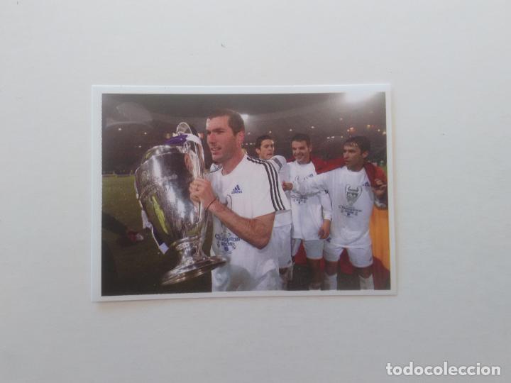 Cromos de F&uacute;tbol: 147 CHAMPIONS ZIDANE STICKER CROMO FUTBOL EL MEJOR CLUB DEL MUNDO REAL MADRID MAGIC BOX 2003