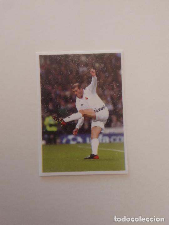 Cromos de f&uacute;tbol: 155 GOL CHAMPIONS ZIDANE STICKER CROMO FUTBOL EL MEJOR CLUB DEL MUNDO REAL MADRID MAGIC BOX 2003