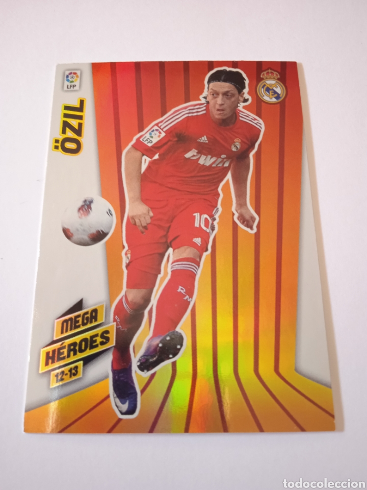 Cromos de f&uacute;tbol: Cromo de Ozil MEGACRACKS 12-13 - Foto 1