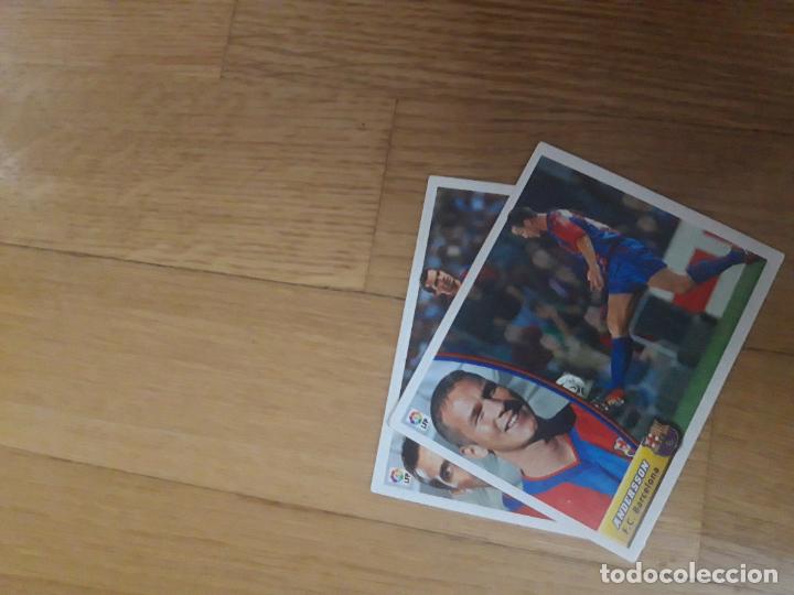Cromos de f&uacute;tbol: Andersson barcelona este a este 03 04 2003 2004 este sin pegar - Foto 1