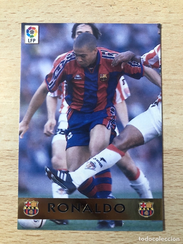 ronaldo trofeo pichichi mundicromo 97-98 barcel - Buy Collectible football  stickers on todocoleccion