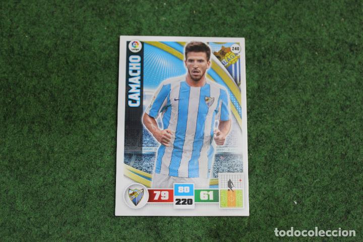 Cromos de F&uacute;tbol: 240 CAMACHO ADRENALYN XL 2015-16 LALIGA SANTANDER