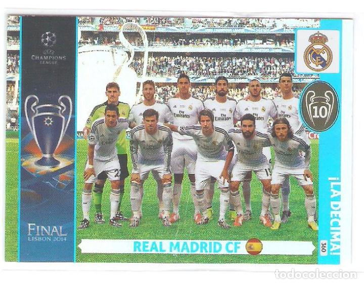 Cromos de F&uacute;tbol: 1 FICHA CROMO ADRENALYN XL CHAMPIONS LEAGUE 2014-2015