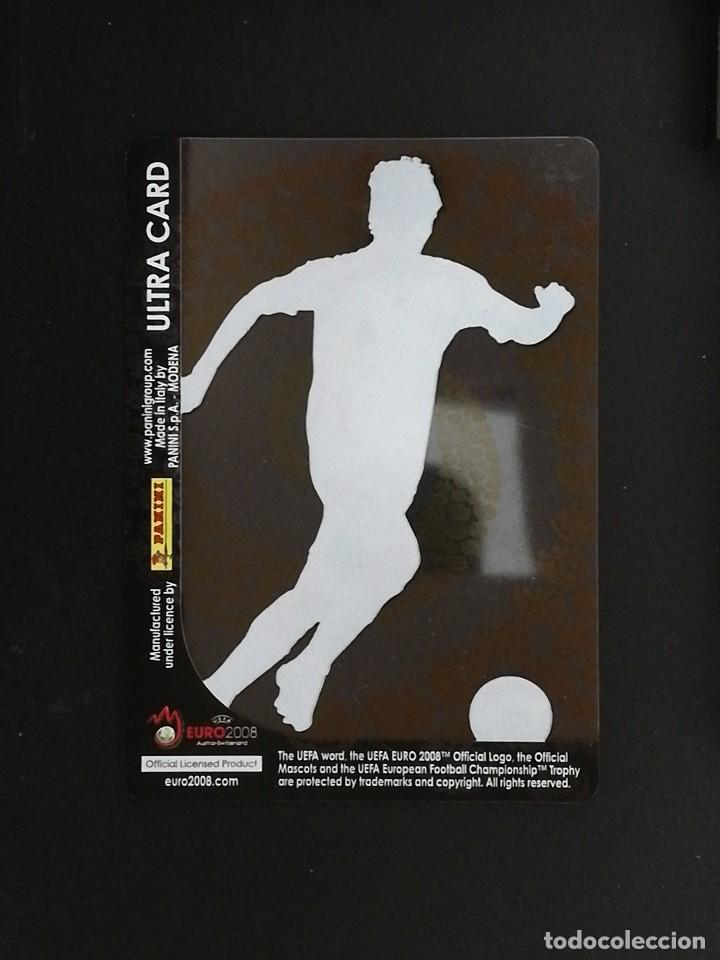 Carte Panini Euro 2008 David Villa Ultra #214 Espagne (non Gradée, Near Mint)