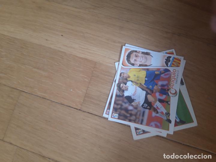 Cromos de f&uacute;tbol: Angulo valencia 2004 2005 este 04 05 sin pegar - Foto 1
