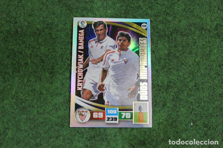 Cromos de F&uacute;tbol: 426 D&Uacute;OS IMPARABLES KRYCHOWIAK BANEGA ADRENALYN XL 2015-16 LALIGA SANTANDER