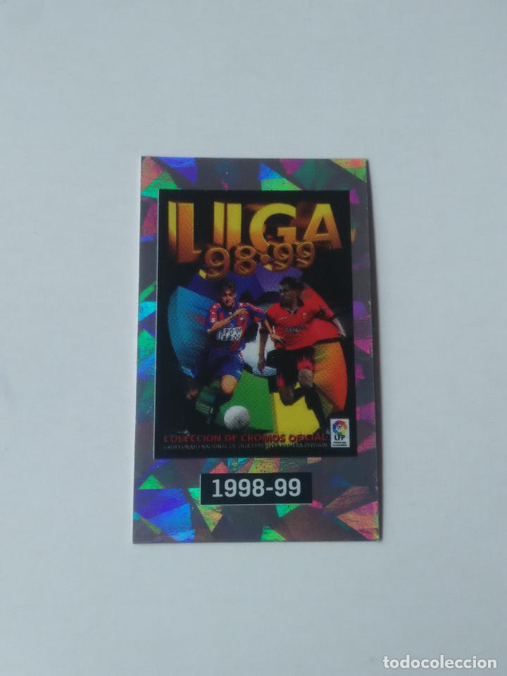 Fu&szlig;ball-Sticker: N&ordm; 27 CROMO CONMEMORATIVO 50 ANIVERSARIO LIGA F&Uacute;TBOL 98-99 &Aacute;LBUM EDICIONES ESTE 1998-1999 PANINI