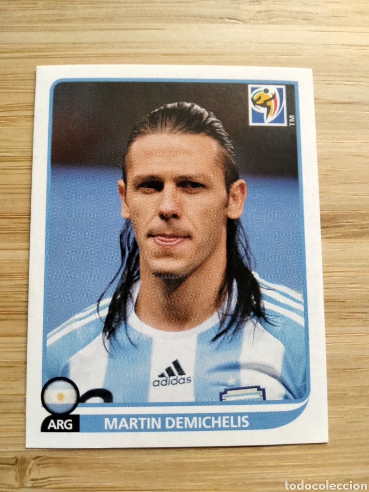 Cromos de F&uacute;tbol: MARTIN DEMICHELIS ARGENTINA MUNDIAL SUDAFRICA 2010 PANINI NUEVO SIN PEGAR NUMERO 109