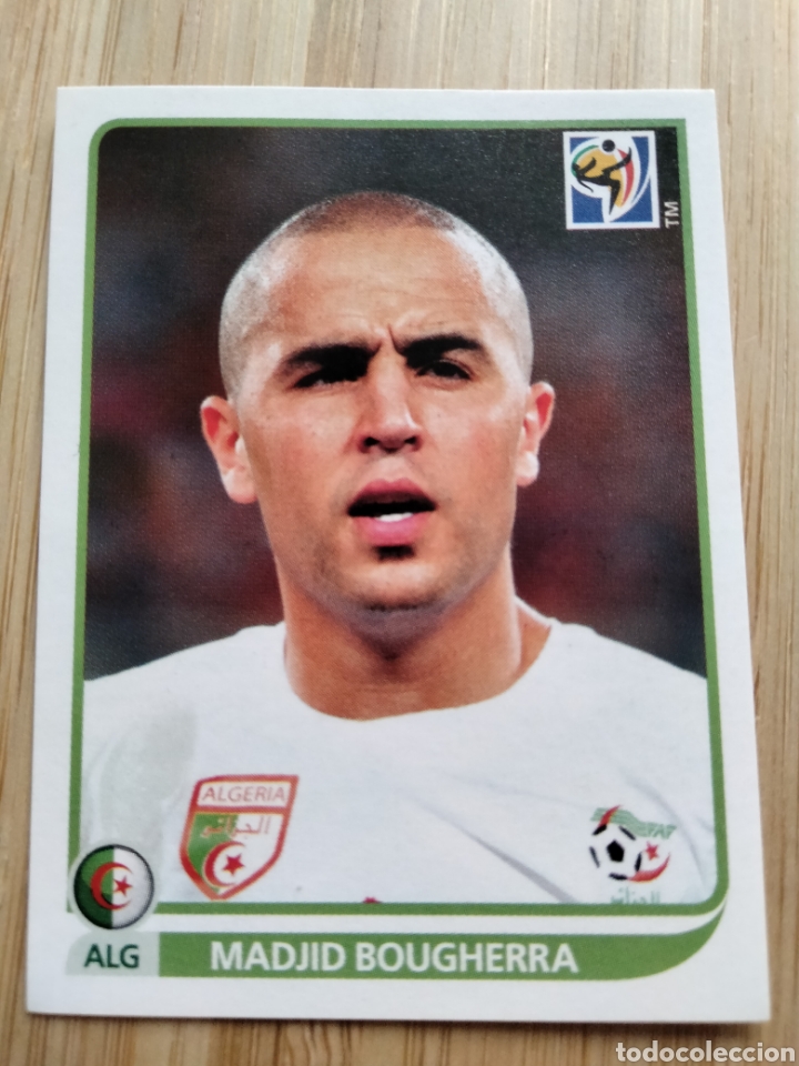 Cromos de f&uacute;tbol: MADJID BOUGHERRA ALGERIA ALGERIE MUNDIAL SUDAFRICA 2010 PANINI NUEVO SIN PEGAR NUMERO 226