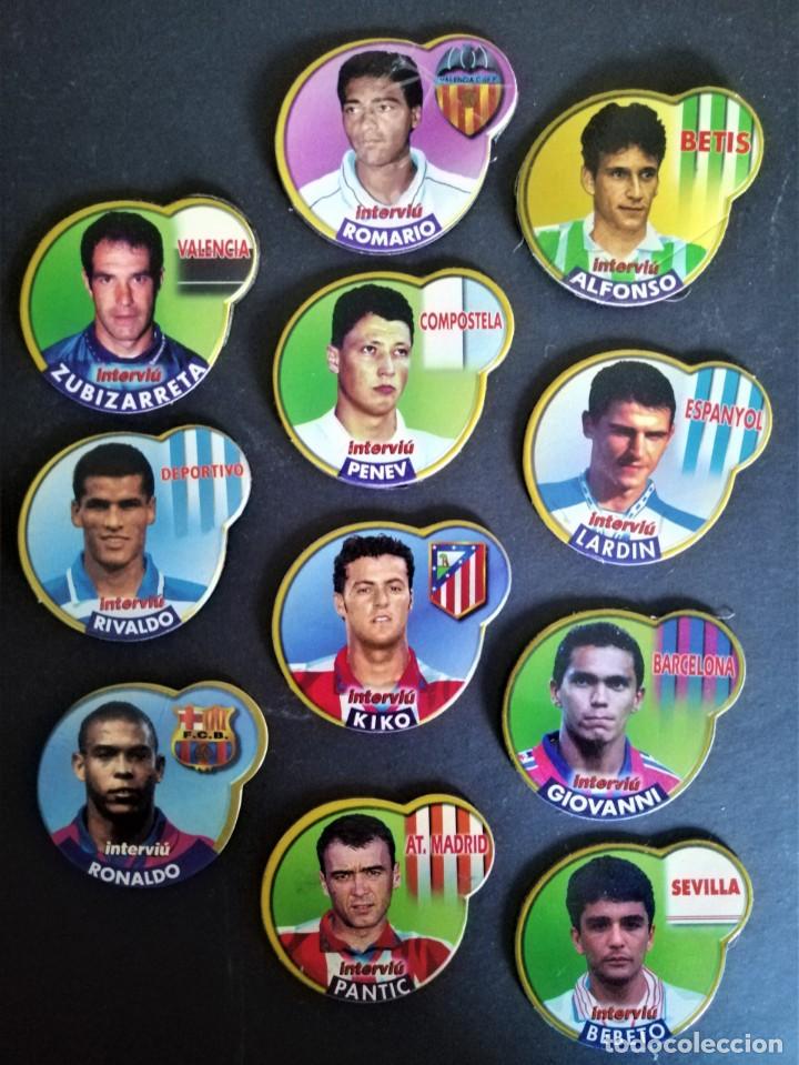 Fu&szlig;ball-Sticker: 11 IMANES - CROMO - DIFERENTES JUGADORES - INTERVIU