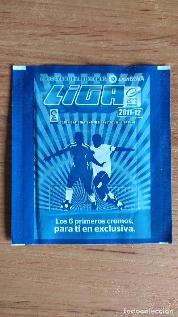 Cromos de f&uacute;tbol: Sobre promocional de cromos sin abrir liga BBVA 2011 2012 11 12 Este