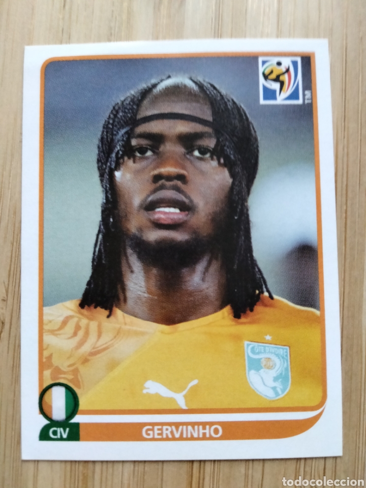 Cromos de f&uacute;tbol: GERVINHO COSTA DE MARFIL COSTA IVORY MUNDIAL SUDAFRICA 2010 PANINI NUEVO SIN PEGAR NUMERO 539
