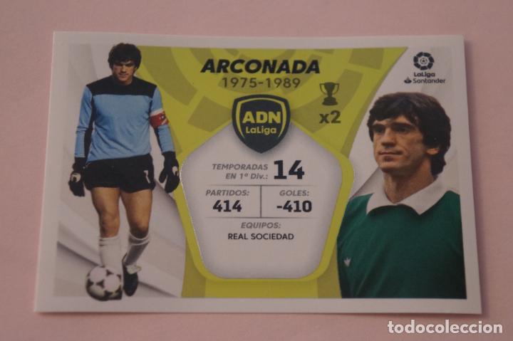 Cromos de f&uacute;tbol: CROMO DE F&Uacute;TBOL ARCONADA DE LA REAL SOCIEDAD ADN SIN PEGAR N&ordm; 1 LIGA ESTE 2021-2022/21-22 PANINI