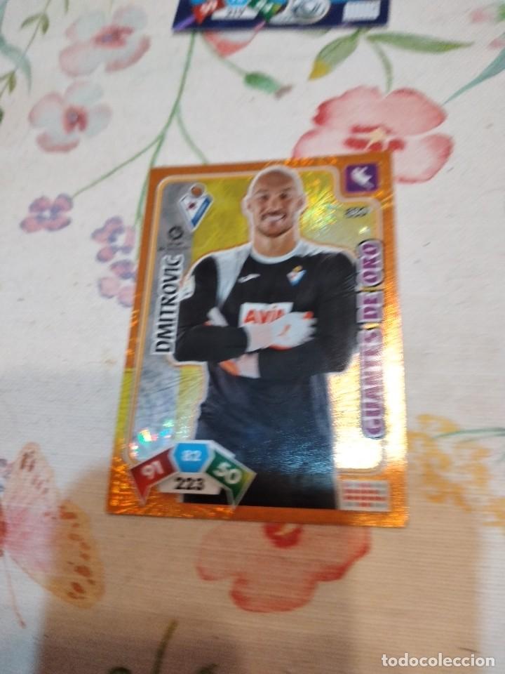 Fu&szlig;ball-Sticker: C-T2R CROMO FUTBOL PANINI ADRENALYN XL 2019 2020 19 20 GUANTES DE ORO DIMITROVIC