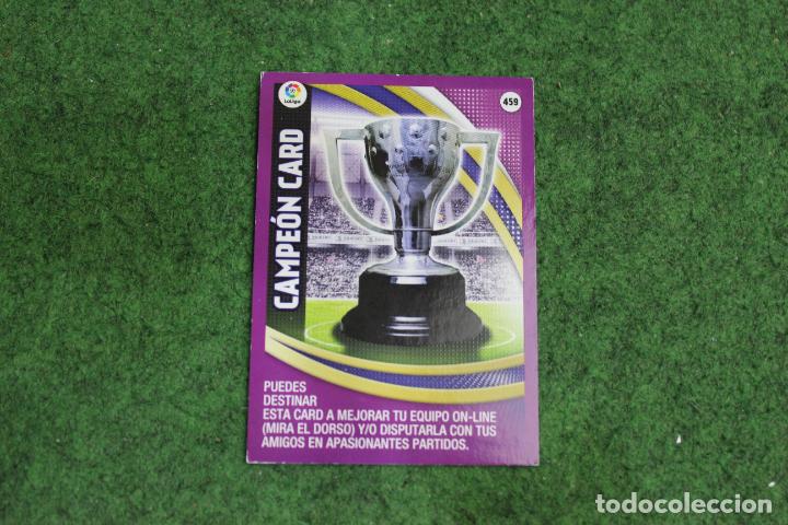 Cromos de F&uacute;tbol: 459 CAMPE&Oacute;N CARD ADRENALYN XL 2015-16 LALIGA SANTANDER