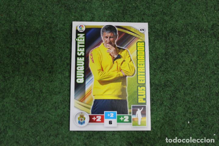 Cromos de F&uacute;tbol: 470 QUIQUE SETI&Eacute;N ADRENALYN XL 2015 2016 15 16 LALIGA SANTANDER