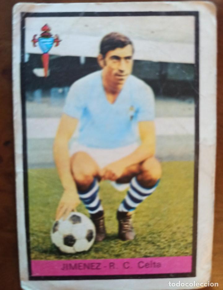 Fu&szlig;ball-Sticker: Cromo f&uacute;tbol Celta Jim&eacute;nez 1972 Fher