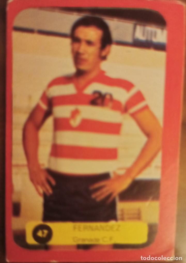 Figurine di Calcio: Cromo f&uacute;tbol Granada 47 Fern&aacute;ndez Grafimur 1975