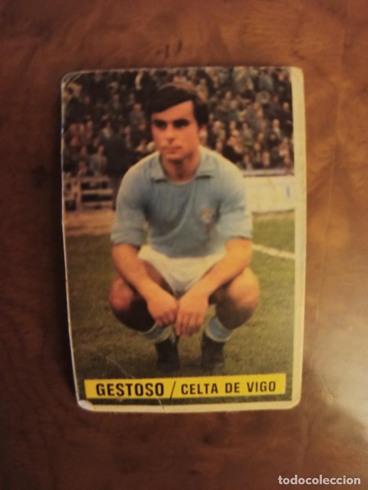 Figurine di Calcio: Cromo f&uacute;tbol Celta Gestoso ediciones, Este 1974