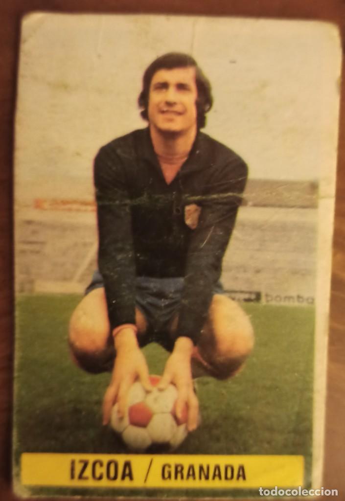 Fu&szlig;ball-Sticker: Cromo f&uacute;tbol Granada Izcoa ediciones, Este 1974
