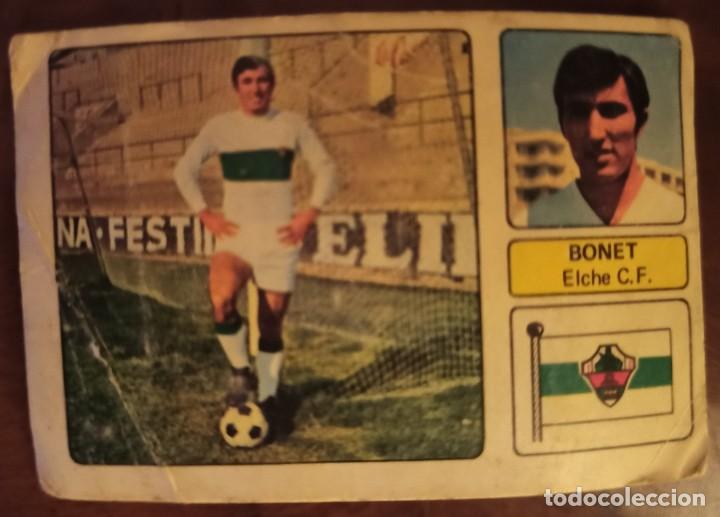 Fu&szlig;ball-Sticker: Cromo f&uacute;tbol Elche Bonet ediciones Fher 1973