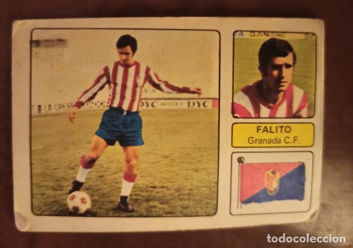 Fu&szlig;ball-Sticker: Cromo f&uacute;tbol Granada Falito ediciones Fher 1973