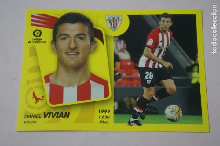 Cromos de f&uacute;tbol: CROMO DE FUTBOL VIVIAN DEL ATH.BILBAO COLOCA SIN PEGAR N&ordm; 9 BIS LIGA ESTE 2021-2022/21-22
