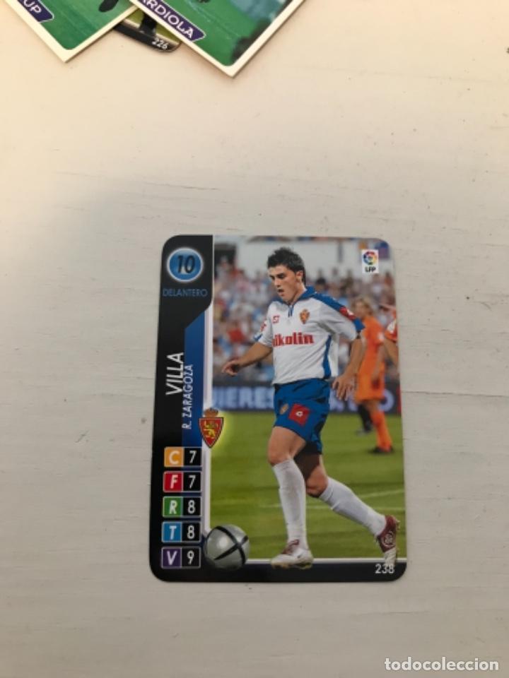 Cromos de f&uacute;tbol: Villa - Foto 1