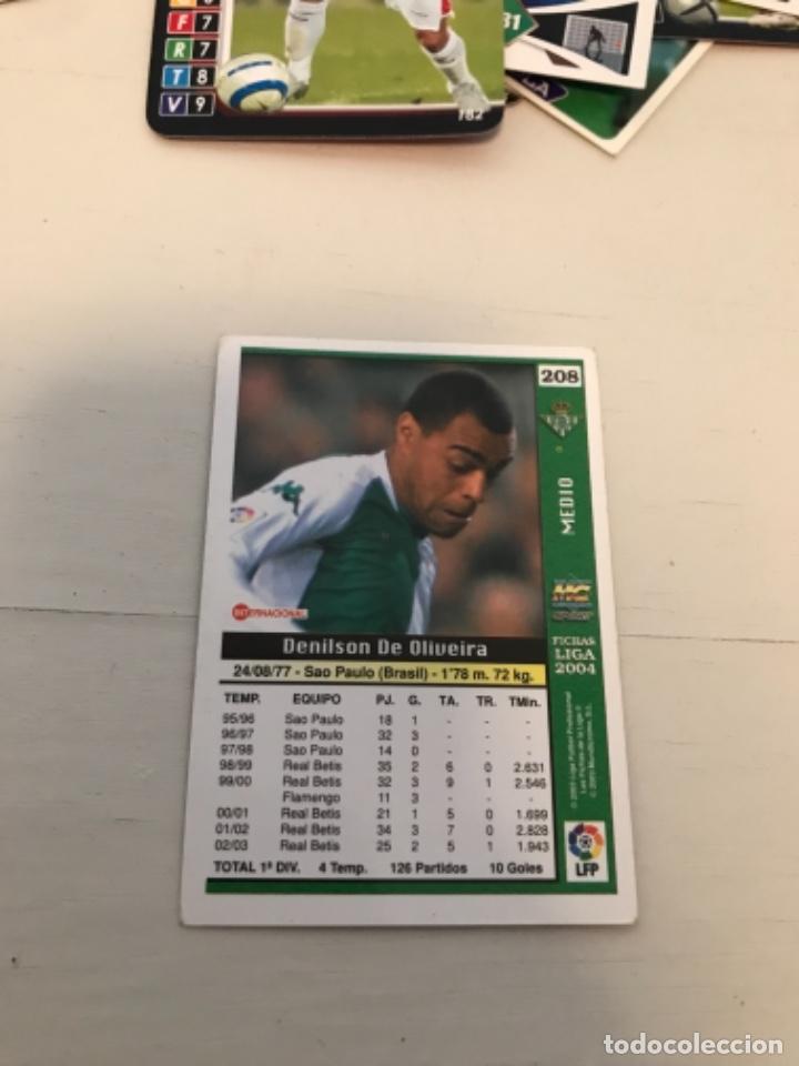 Cromos de f&uacute;tbol: Denilson - Foto 2