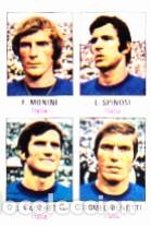 Figurine di Calcio: CROMO FUTBOL CAMPEONATO MUNDIAL ITALIA MUNICH 74 NUNCA PEGADO BENETTI SPINOSI