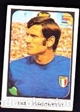Figurine di Calcio: CROMO FUTBOL SELECCION ITALIA FACCHETTI MUNDIAL CROMO CARTON NUNCA PEGADO